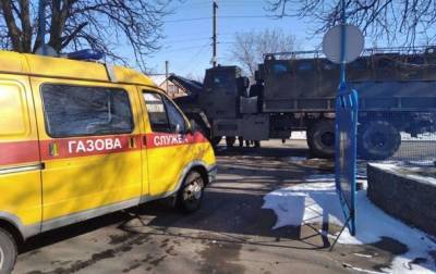 На сообщение о минировании Донецкоблгаза отреагировали через два дня