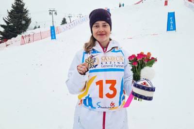18-летняя фристайлистка завоевала первое в истории России золото чемпионата мира