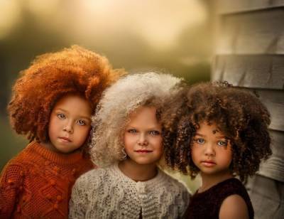 Словно из сказки: фотограф сделала фотографии детей с нереальным волосами - 24tv.ua