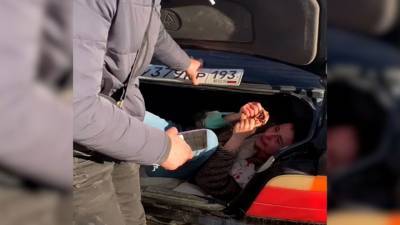 Видео из Сети. Похищение девушки в Краснодаре попало на видео