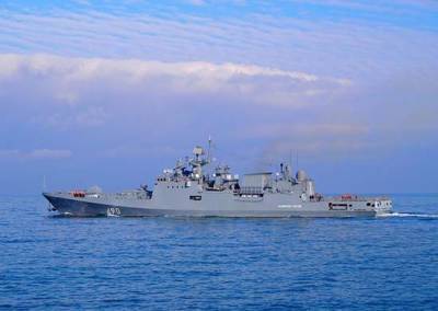 Возле Севастополя фрегат «Адмирал Эссен» отработал запуск ракет «Калибр»
