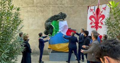 Во Флоренции открыли памятник молодому Тарасу Шевченко