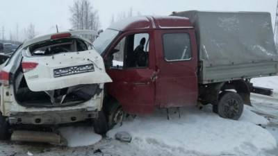 В тройном ДТП в Нижневартовском районе погиб водитель