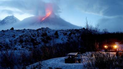 На Камчатке побочному прорыву на вулкане Ключевской дали имя