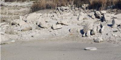 Оккупанты в Крыму превратили Инкерманское озеро в «голое каменное дно» — фото