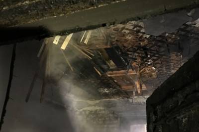 В Ярославле человек заживо сгорел в жилом доме