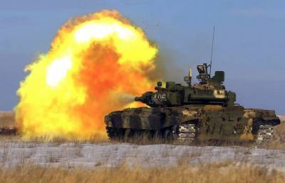 Российские Т-90 разгромили два десятка турецких танков M60