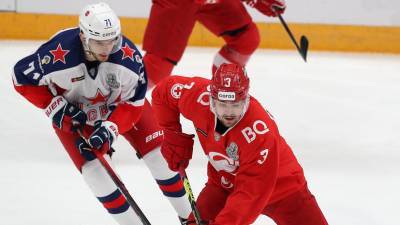 ЦСКА победил «Спартак» и вышел во второй раунд плей-офф КХЛ