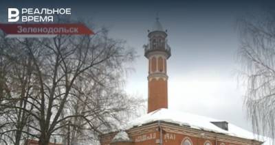В Зеленодольске идет ремонт мечети «Тарихи» — видео