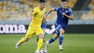 Сборная Украины не смогла обыграть Казахстан в квалификации ЧМ-2022