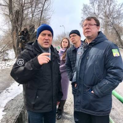 Жители Новокузнецка пожаловались мэру на реку