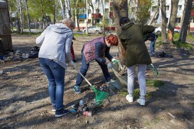 В Южно-Сахалинске объявили месячник по санитарной очистке