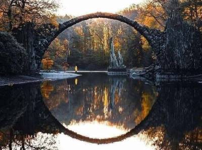 Мистический мост Ракотцбрюке в Германии, построенный дьяволом: удивительные фото - 24tv.ua - Дания - Новости