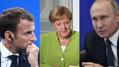 Немцы призвали извиниться за "Спутник V" после переговоров Путина, Макрона и Меркель