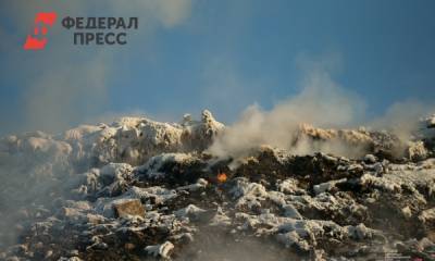 На свалке под Красноярском локализовали пожар