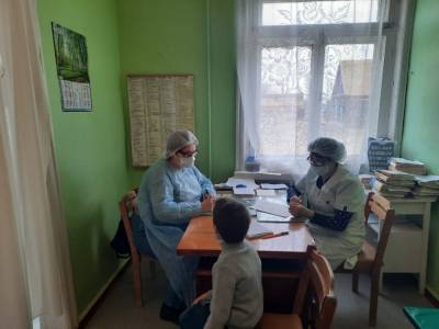 Астраханцы пользуются услугами мобильной детской поликлиники