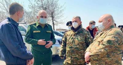 Военный прокурор Армении посетил центральный сборный пункт Минобороны Армении