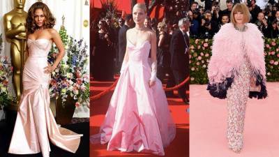 Розовое платье: самые красивые модели в истории