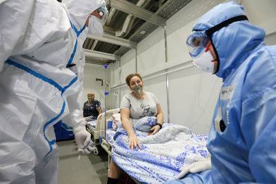 В России за сутки выявили 9169 заболевших коронавирусом