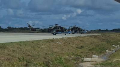Армия Мозамбика развернула боевые вертолеты на севере страны