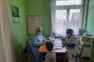 Астраханцы восторге от детской мобильной поликлинике