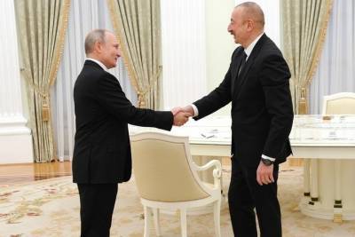 Путин обсудил с Алиевым Карабах и отношения с Арменией