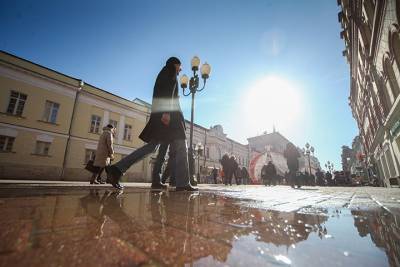 Температура воздуха в Москве в апреле может превысить климатическую норму