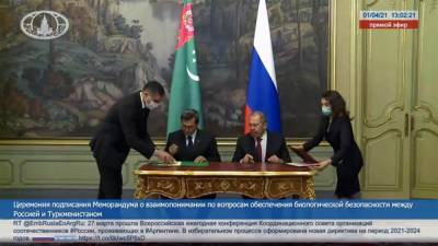 Туркменская делегация провела ряд встреч в РФ
