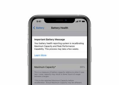 Apple проведёт рекалибровку батарей iPhone 11 с выходом iOS 14.5, чтобы исправить проблемы с ёмкостью и производительностью