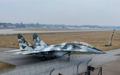 Воздушные силы ВСУ пополнились истребителем МиГ-29УБ