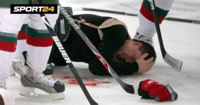 Скандальная драка в российском хоккее. Свитов за 10 секунд избил Емелина, нанеся ему несколько тяжелых травм: видео