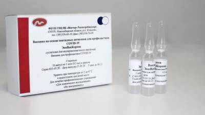 Вакцина от коронавируса "ЭпиВакКорона" поступила в российские медучреждения