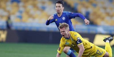 Украина Казахстан - в матче отбора на ЧМ-2022 были побиты несколько статистических рекордов - ТЕЛЕГРАФ
