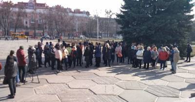 В Одессе и Полтаве предприниматели вышли на митинг против локдауна: фото