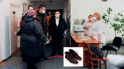 Губернатор Скичко ездит по городам и селам Черкащины в ботинках за 55 тысяч на меху нутрии