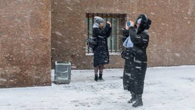 В Петербурге ожидается мокрый снег с дождём