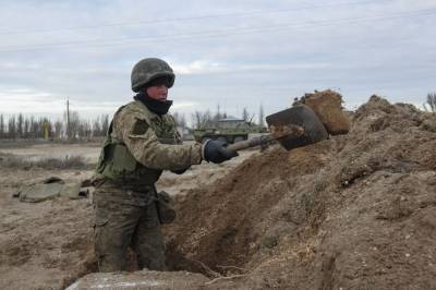 НМ ДНР: ВСУ оборудуют свои позиции и подрываются на минах