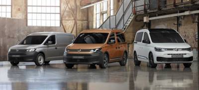 Volkswagen начал продажи в России фургона Caddy нового поколения от 1,94 млн рублей