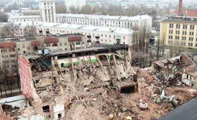 Выводы экспертизы об отсутствии культурной ценности уничтоженного в Воронеже хлебозавода опровергли