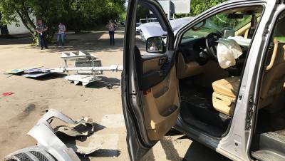 В массовой аварии в Москве пострадала консультант Госдумы