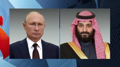 Развитие чистой энергетики президент России обсудил по телефону с наследным принцем Саудовской Аравии