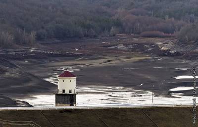 В водохранилищах Крыма оказалось в 1,7 раза меньше воды, чем год назад