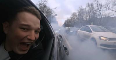 Известный блогер Эдвард Бил задержан после массового ДТП в центре Москвы (фото, видео)