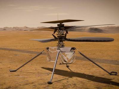 Вертолет NASA начнет летать над Марсом после 11 апреля