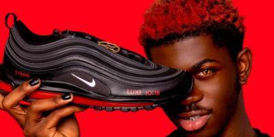 Суд по иску Nike запретил продажу «кроссовок сатаны» от рэпера Lil Nas X - nv.ua