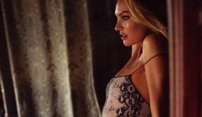 Роскошная Кэндис Свейнпол из "Victoria’s Secret" в крошечном бикини изумила позой: "Идеальное сочетание"