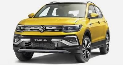 Компания Volkswagen представила новый кроссовер Taigun