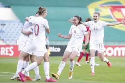 Россиянки обыграли сборную Португалии в стыковом матче за выход на Евро