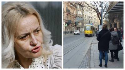 Ирину Фарион оштрафовали во Львове за безбилетный проезд в общественном транспорте