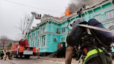 В горевшем кардиоцентре в Благовещенске выявили нарушения пожарной безопасности